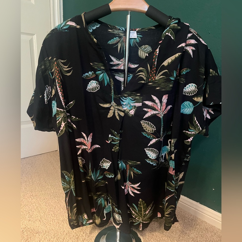 Old Navy pullover blouse. Washed but not worn